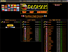 Tablet Screenshot of pacman.superhebbe.com